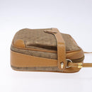 GUCCI Micro GG Supreme Shoulder Bag PVC Beige Gold 007 904 0423 Auth bs29068-4