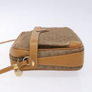 GUCCI Micro GG Supreme Shoulder Bag PVC Beige Gold 007 904 0423 Auth bs29068-5