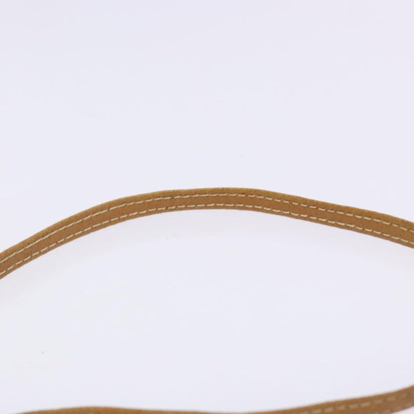 GUCCI Micro GG Supreme Shoulder Bag PVC Beige Gold 007 904 0423 Auth bs29068