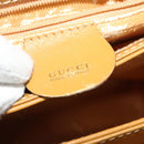 GUCCI GG Canvas Shoulder Bag Beige Gold Auth bs29069-15