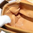 GUCCI GG Canvas Shoulder Bag Beige Gold Auth bs29069-18