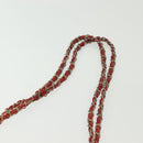 CHANEL Matelasse Chain Shoulder Bag Lamb Skin Red Gold CC Auth bs29076-14