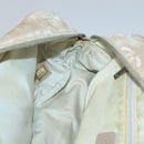 CHANEL New Travel Line Hand Bag Nylon Beige Silver CC Auth bs29078-19