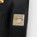 CHANEL Matelassé Chain Shoulder Bag Lammleder Schwarz Gold CC Auth bs29080-10
