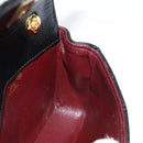 CHANEL Matelasse Chain Shoulder Bag Lamb Skin Black Gold CC Auth bs29080-21