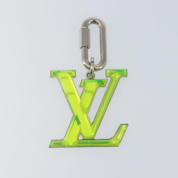 LOUIS VUITTON LV Prism Bijoux Sac Bag Charm metal Yellow M68678 LV Auth bs29082