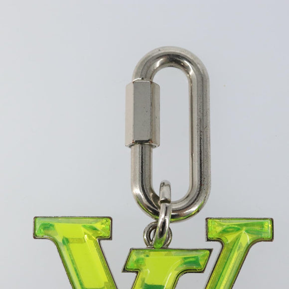 LOUIS VUITTON LV Prism Bijoux Sac Bag Charm metal Yellow M68678 LV Auth bs29082