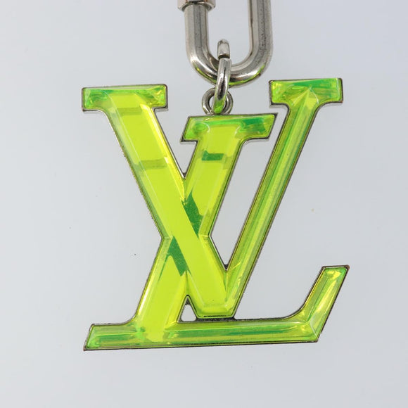 LOUIS VUITTON LV Prism Bijoux Sac Bag Charm metal Yellow M68678 LV Auth bs29082