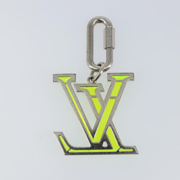 LOUIS VUITTON LV Prism Bijoux Sac Bag Charm metal Yellow M68678 LV Auth bs29082