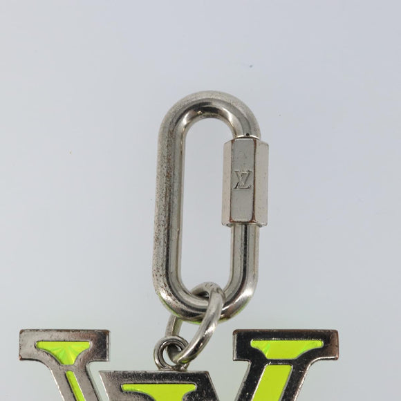 LOUIS VUITTON LV Prism Bijoux Sac Bag Charm metal Yellow M68678 LV Auth bs29082