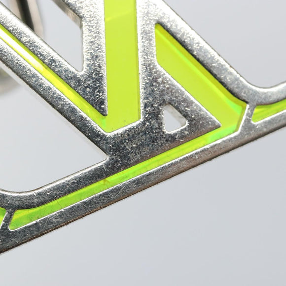 LOUIS VUITTON LV Prism Bijoux Sac Bag Charm metal Yellow M68678 LV Auth bs29082