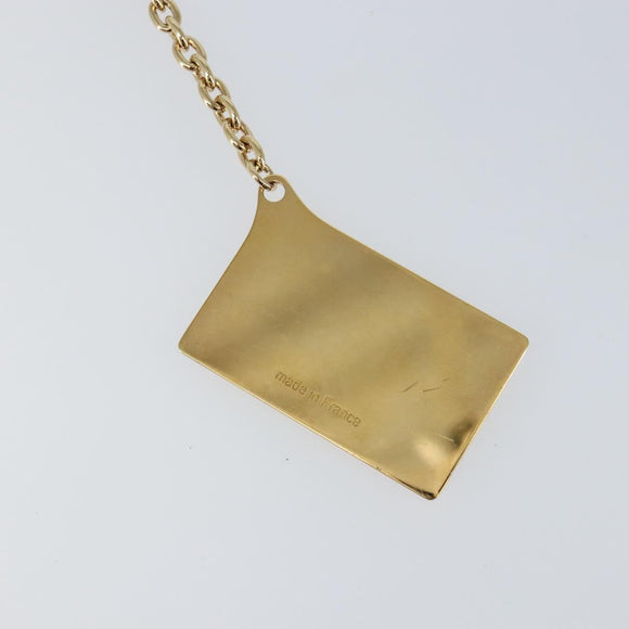 LOUIS VUITTON Porte Cre Aventur Charm metal Gold M95280 LV Auth bs29083