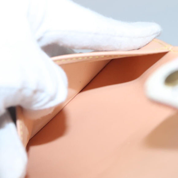 LOUIS VUITTON Multicolor Portefeuille Viennois Wallet White M92987 Auth bs29084