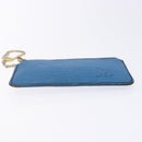 LOUIS VUITTON Epi Pochette Cles Coin Purse Blue M6380G LV Auth bs29085-6