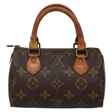 LOUIS VUITTON Monogram Mini Speedy Hand Bag M41534 LV Auth bs29086 - 0