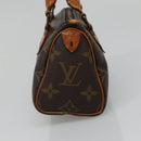 LOUIS VUITTON Monogram Mini Speedy Hand Bag M41534 LV Auth bs29086-4