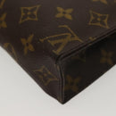LOUIS VUITTON Monogram Poche Toilette 19 Pouch M47544 LV Auth bs29087-16