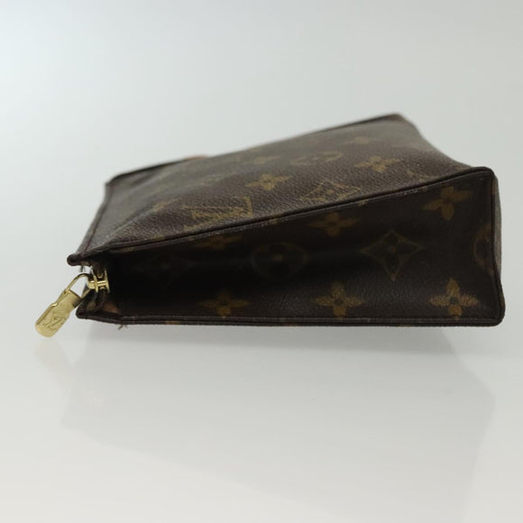 LOUIS VUITTON Monogram Poche Toilette 19 Pouch M47544 LV Auth bs29087