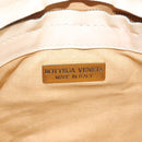 BOTTEGA VENETA INTRECCIATO Shoulder Bag Patent leather Beige Gold Auth bs29095-18