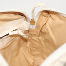 BOTTEGA VENETA INTRECCIATO Shoulder Bag Patent leather Beige Gold Auth bs29095-19