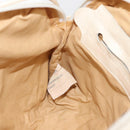 BOTTEGA VENETA INTRECCIATO Shoulder Bag Patent leather Beige Gold Auth bs29095-20