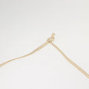 BOTTEGA VENETA INTRECCIATO Shoulder Bag Patent leather Beige Gold Auth bs29095-14