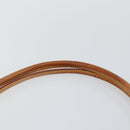 ETRO Paisley Hand Bag PVC Leather Brown Gold Auth bs29096-8