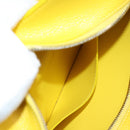 BALENCIAGA Neo Classic City Bag Leather 2way Yellow Silver 638521 Auth bs29099M-27