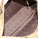 Christian Dior Canage Hand Bag Nylon Beige Silver Auth bs29100-18
