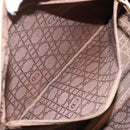 Christian Dior Canage Hand Bag Nylon Beige Silver Auth bs29100-21