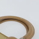 Christian Dior Canage Hand Bag Nylon Beige Silver Auth bs29100-8