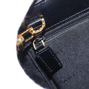 BVLGARI Handtas Leer 2way Goud Zwart Auth bs29102-26
