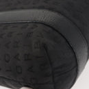 BVLGARI Logo Mania Hand Bag Canvas Black Silver Auth bs29103-14