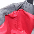 BVLGARI Logo Mania Hand Bag Canvas Black Silver Auth bs29103-19