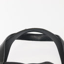 BVLGARI Logo Mania Hand Bag Canvas Black Silver Auth bs29103-8