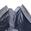 MCM Logogram Vicetos Chain Tote Bag PVC Black Gold Auth bs29106-19