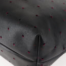 FENDI Tote Bag Leather Black Gold Auth bs29107-11