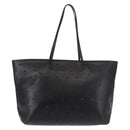 FENDI Tote Bag Leather Black Gold Auth bs29107-3