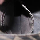 FENDI Zucca Canvas Mamma Baguette Shoulder Bag Black Brown Auth bs29108-22