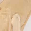 FENDI Zucca Canvas Hand Bag Beige Auth bs29109-14