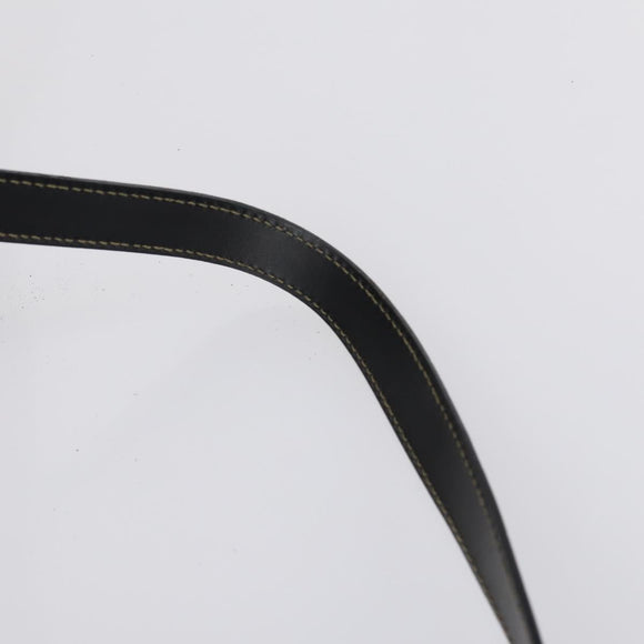 FENDI Pecan Canvas Backpack Brown Black gold Auth bs29110