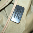 Salvatore Ferragamo Vala Tote Bag Canvas Black Silver Auth bs29114-12