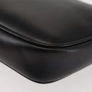 Salvatore Ferragamo Shoulder Bag Leather Black Gold Auth bs29115-14