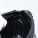 Salvatore Ferragamo Shoulder Bag Leather Black Gold Auth bs29115-18