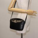 Salvatore Ferragamo Shoulder Bag Leather Black Gold Auth bs29115-20