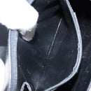 Salvatore Ferragamo Gancini Shoulder Bag Leather Black Gold Auth bs29116-20