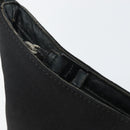 Salvatore Ferragamo Vala Chain Shoulder Bag Canvas Black Auth bs29117-14