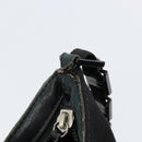 Salvatore Ferragamo Vala Chain Shoulder Bag Canvas Black Auth bs29117-15