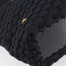 Salvatore Ferragamo Vala Shoulder Bag Nylon Black Gold Auth bs29122-15