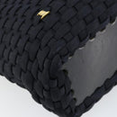 Salvatore Ferragamo Vala Shoulder Bag Nylon Black Gold Auth bs29122-17